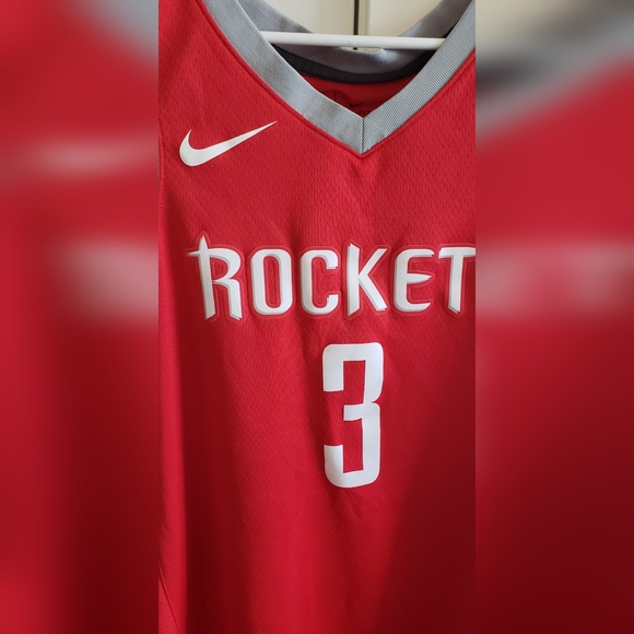 NIKE Houston Rockets Jersey CHRIS PAUL Swingman 48 Large NBA Connect AUTHENTIC - Picture 4 of 12